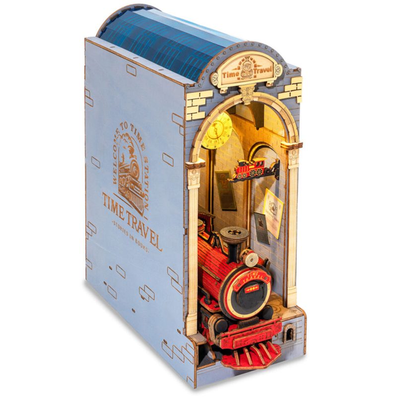 3D Puzzle Zarážka na knihy: Kouzelné nádraží 258d