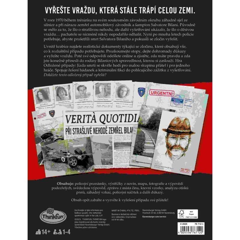Odložené případy: Jízda smrti