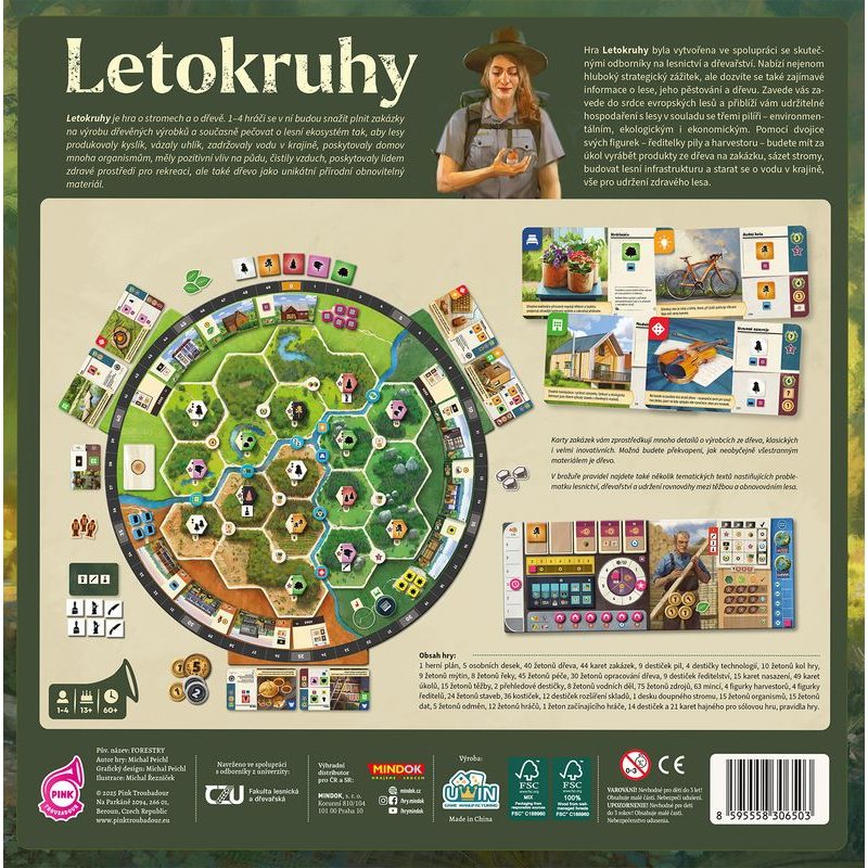 Letokruhy + promo Výrobní ředitelka