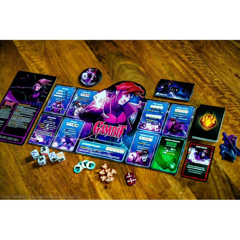 Marvel Dice Throne X-Men: Cyclops, Gambit, Rogue, Jean Grey