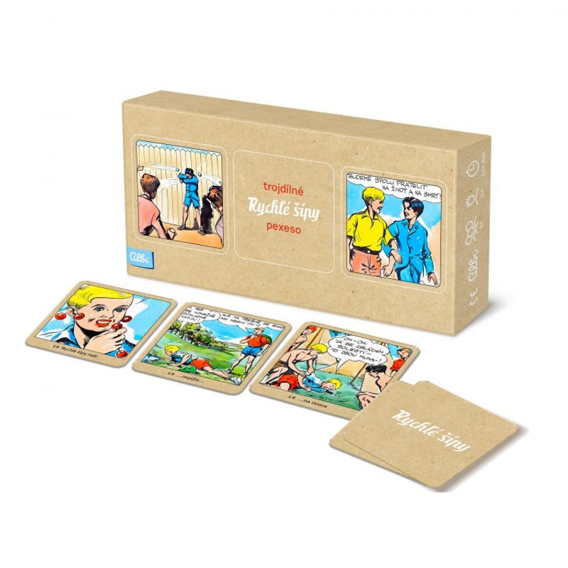 Rychlé šípy: Trojdílné pexeso