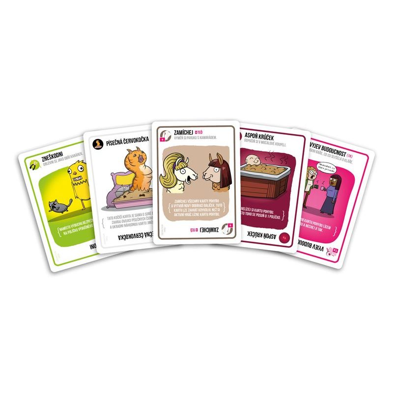 Výbušná koťátka: desková hra