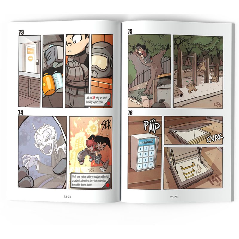 Lovkyně příšer: Komiks, v němž jsi hrdinkou