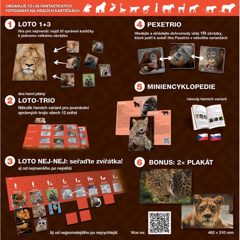 Loto Trio: Zvířata v ZOO 1