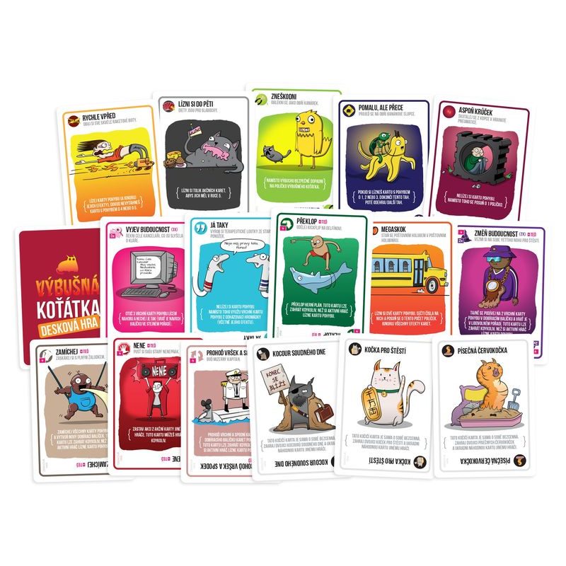 Výbušná koťátka: desková hra