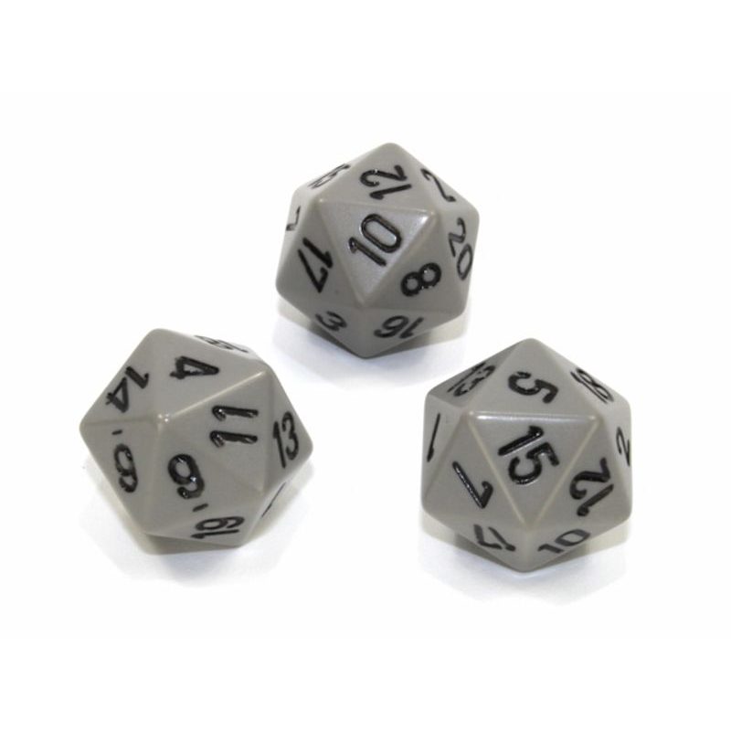 Kostka 20 stran jednobarevná