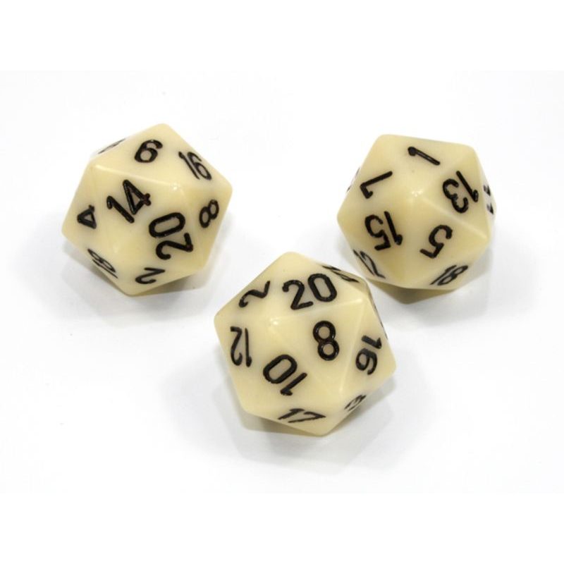 Kostka 20 stran jednobarevná