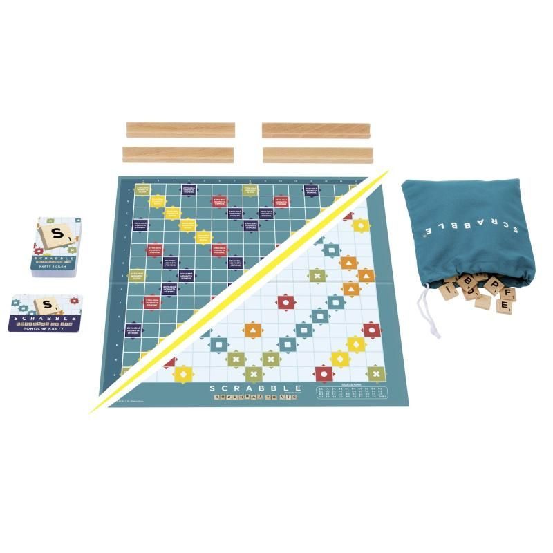 Scrabble české: Dřevěná edice