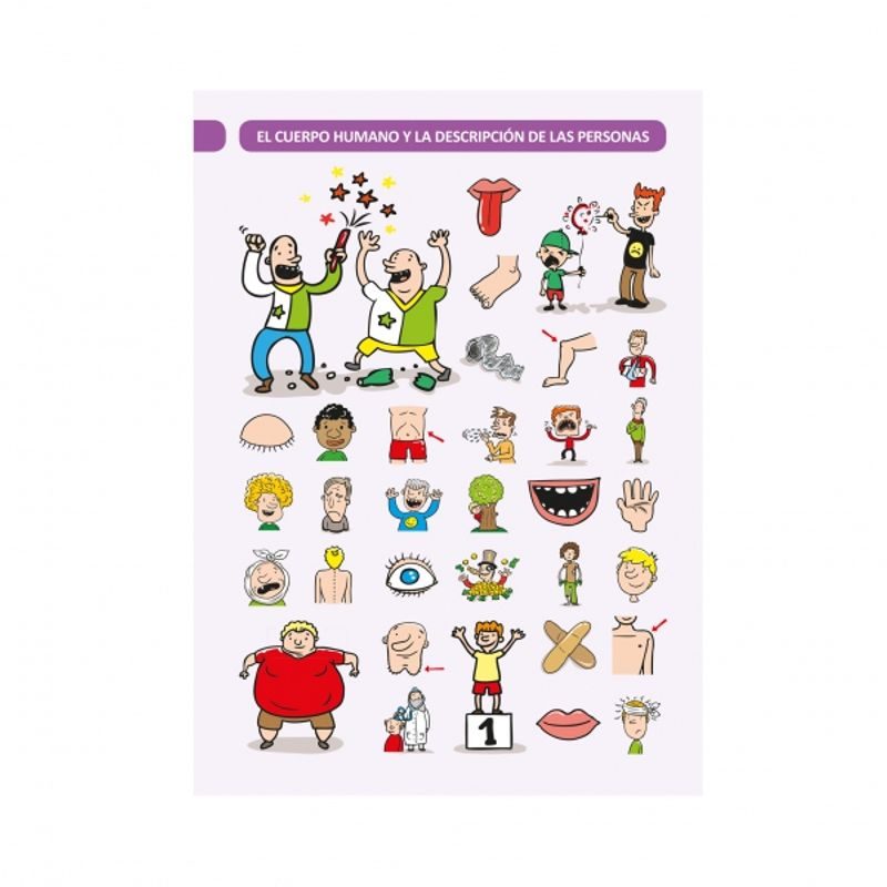 Kouzelné čtení: Španělský obrázkový slovník (kniha)