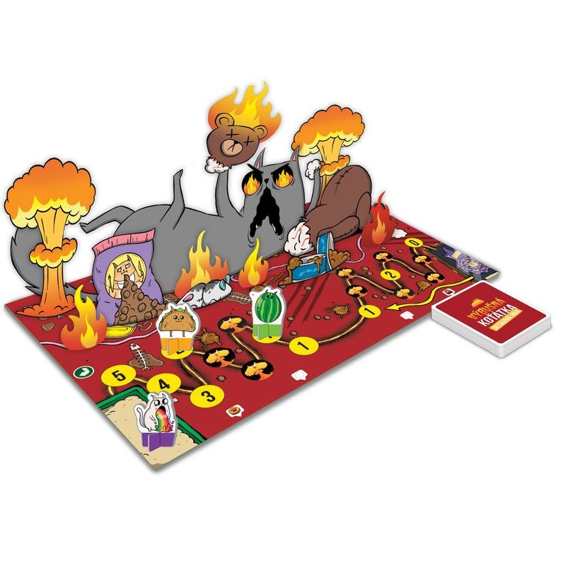 Výbušná koťátka: desková hra