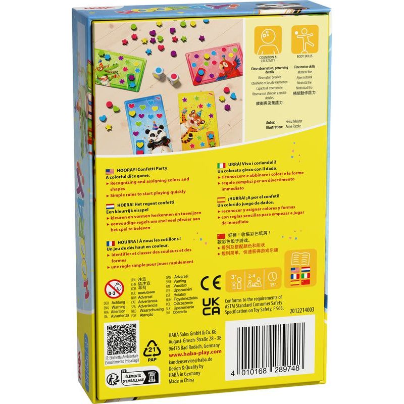 Hurá párty! (Hooray! Confetti party)