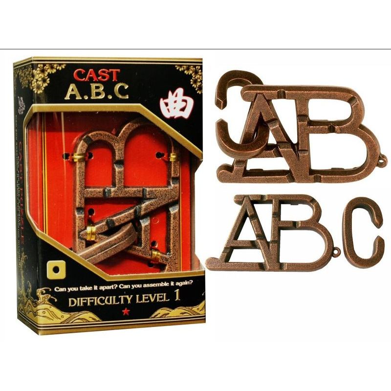 Hanayama Cast ABC - hlavolam