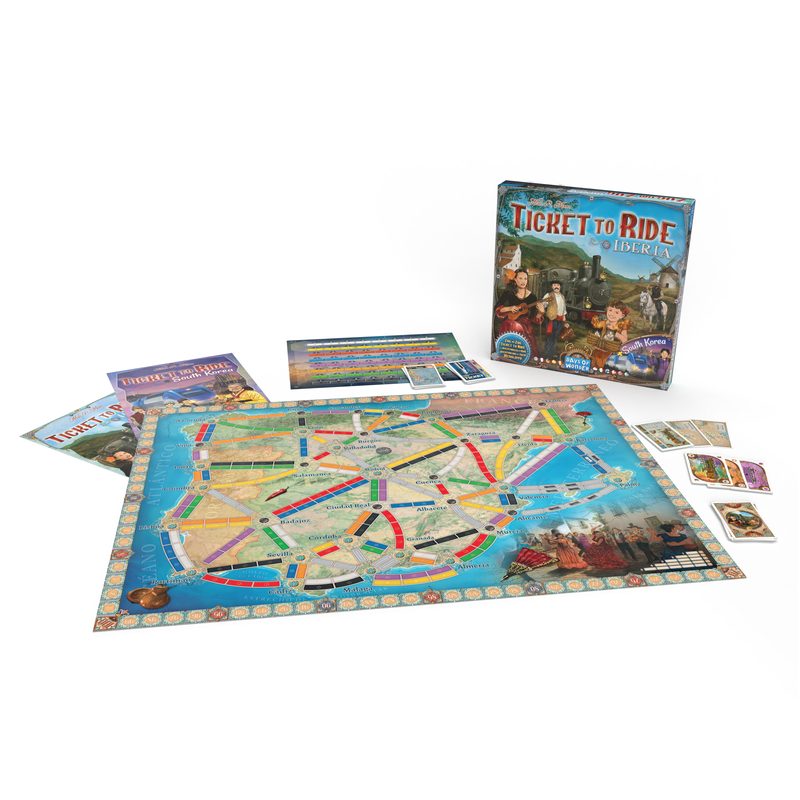 Ticket to Ride - Iberia + South Korea