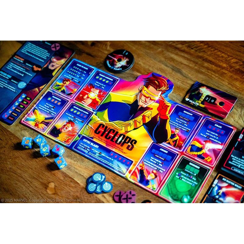 Marvel Dice Throne X-Men: Cyclops, Gambit, Rogue, Jean Grey