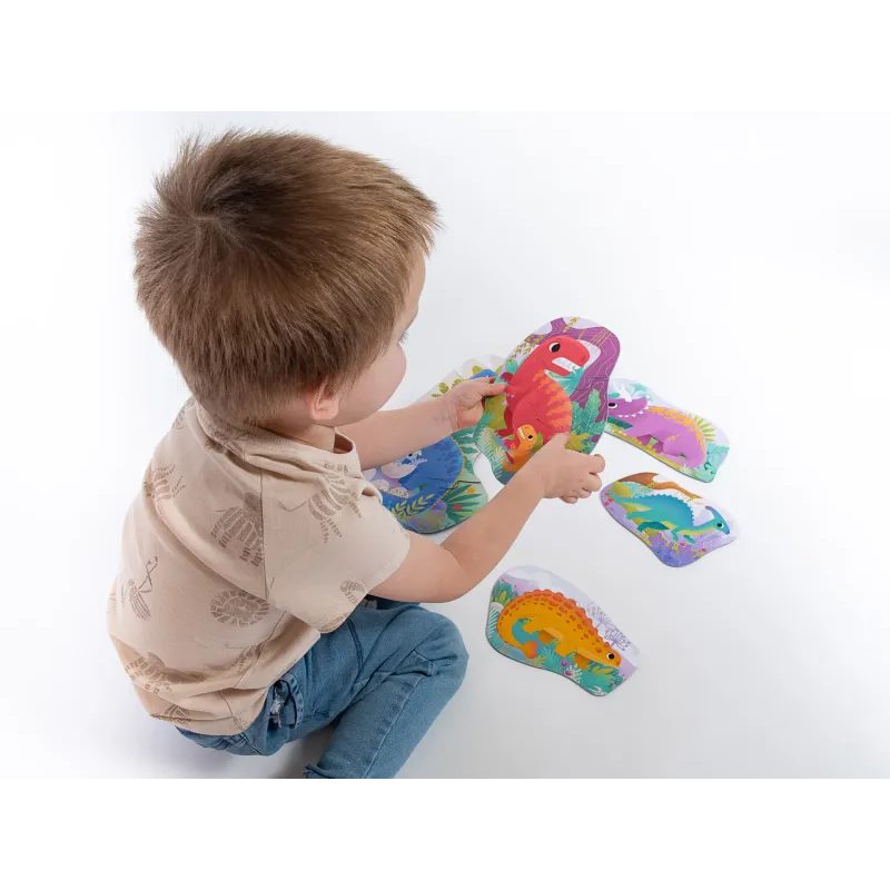 KukiKuk - Véééliké puzzle: Dinosauři