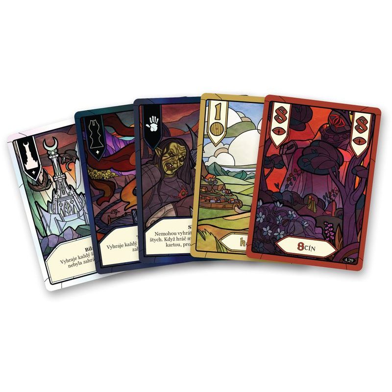 Pán prstenů: Dvě věže - Štychová karetní hra