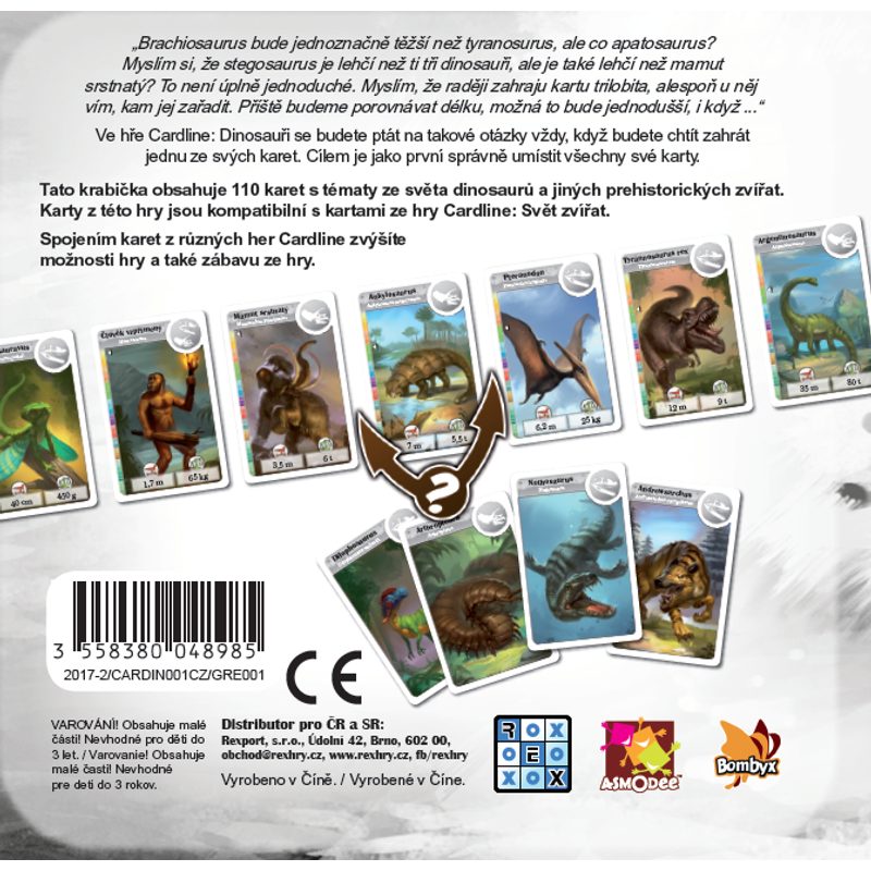 Cardline: Dinosauři
