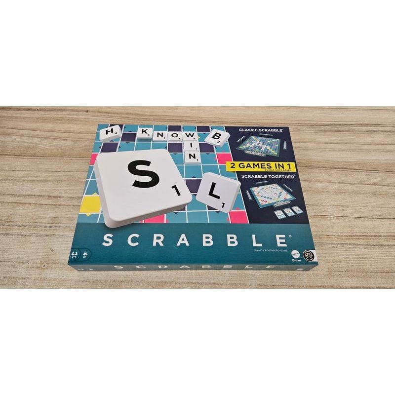 Scrabble original anglické (poškozený obal)