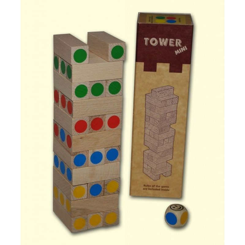 Věž mini barevná