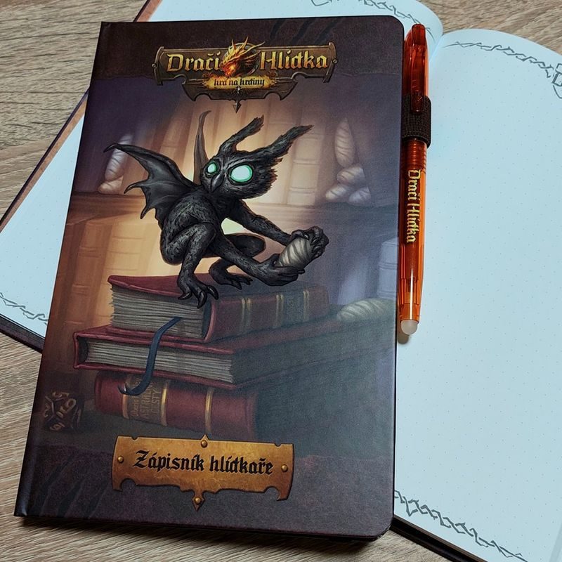 Dračí hlídka - zápisník hlídkaře