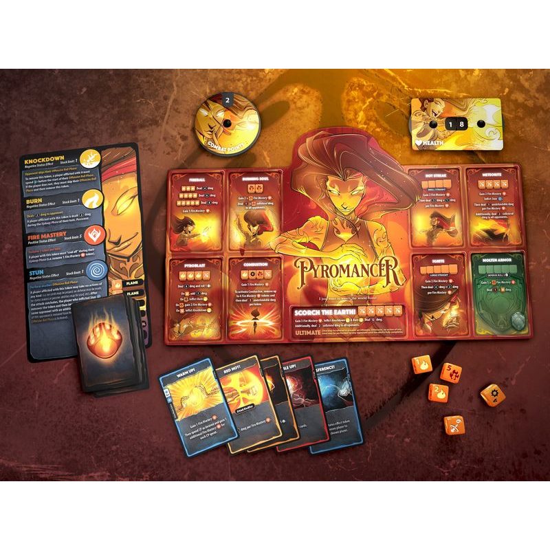 Dice Throne: ReRolled - Pyromancer v Shadow Thief (Season 2, Box 3)