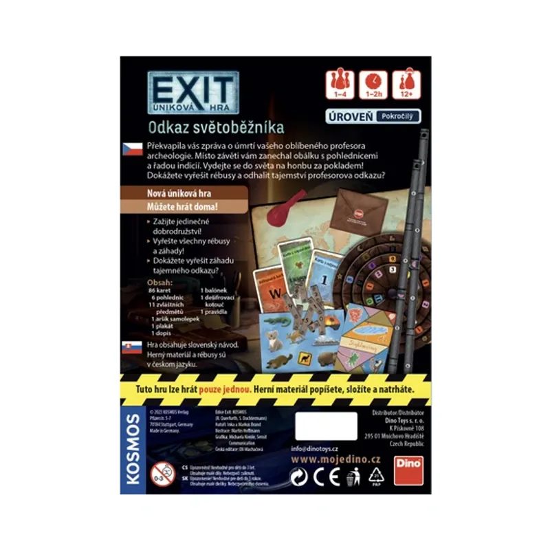 Exit: Úniková hra - Odkaz světoběžníka
