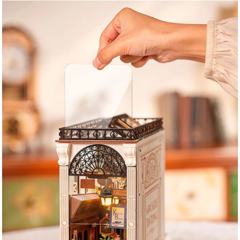 3D Puzzle Zarážka na knihy: Setkání v pasáži s knihami 148d