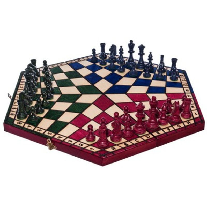 Šachy pro tři hráče - velké