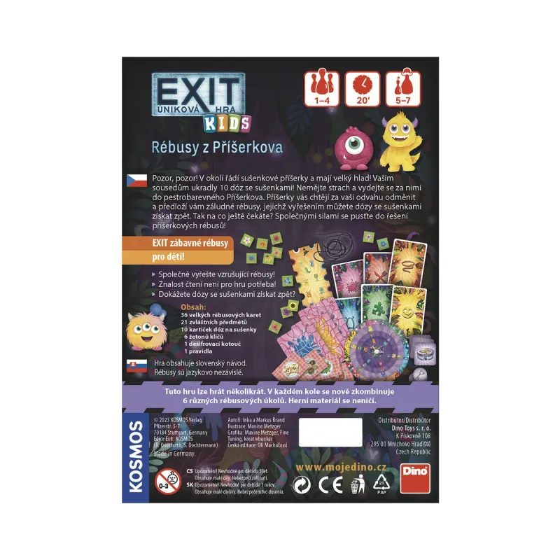 Exit: Úniková hra pro děti - Rébusy z Příšerkova