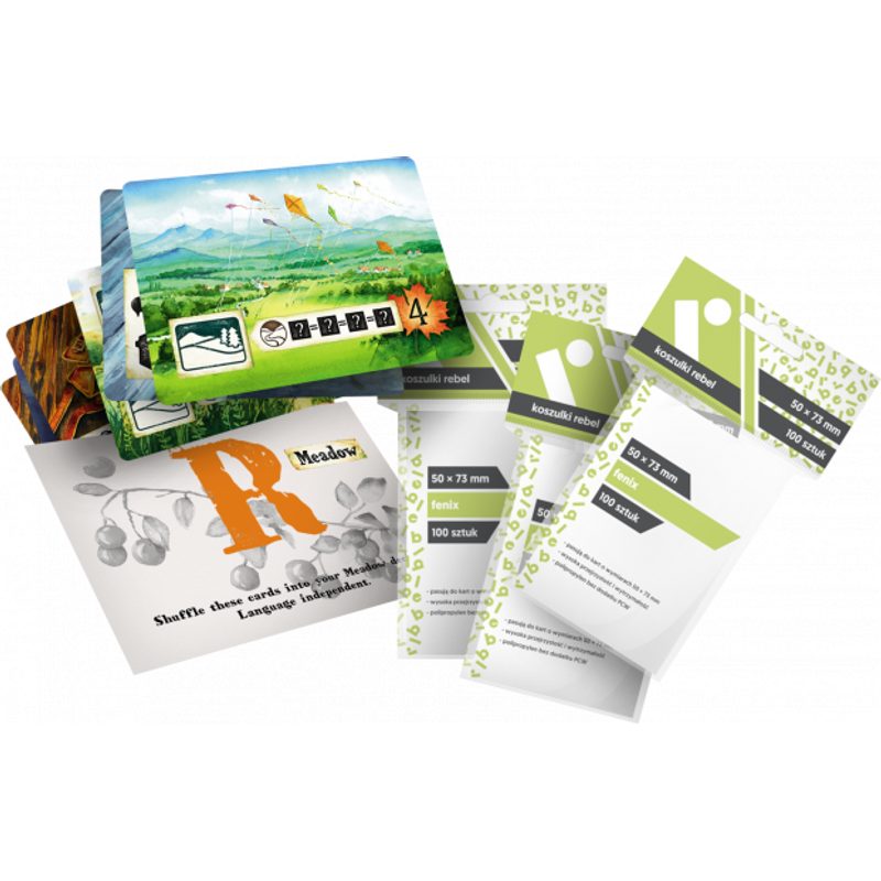 Na louce - obaly + promo karty