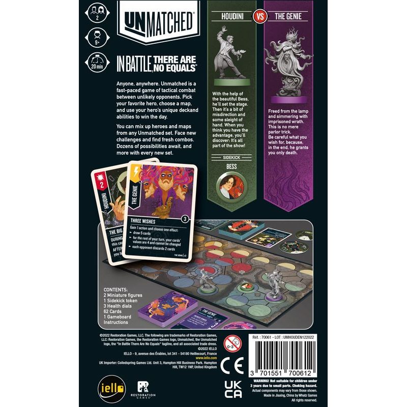 Unmatched: Houdini vs. The Genie