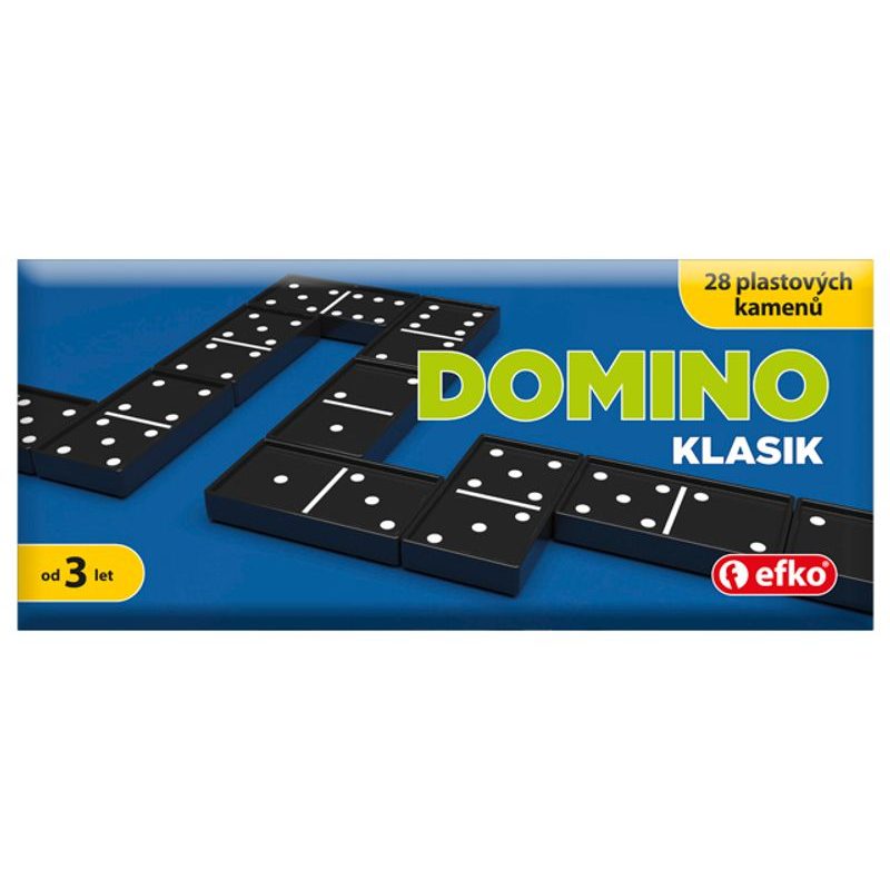 Domino klasik plastové
