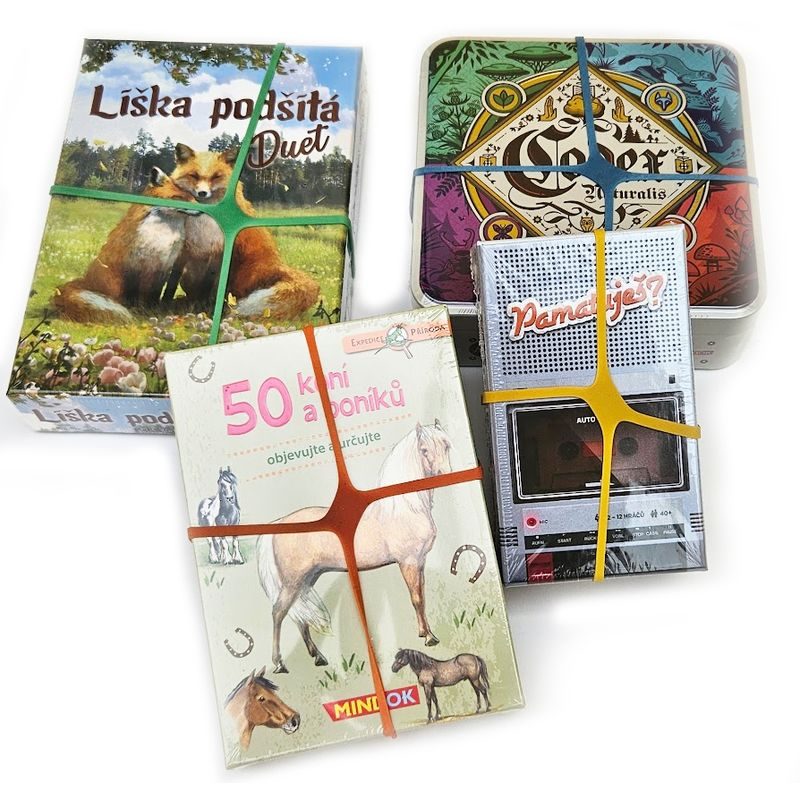 Křížová gumička malá - velké balení (55+ ks)