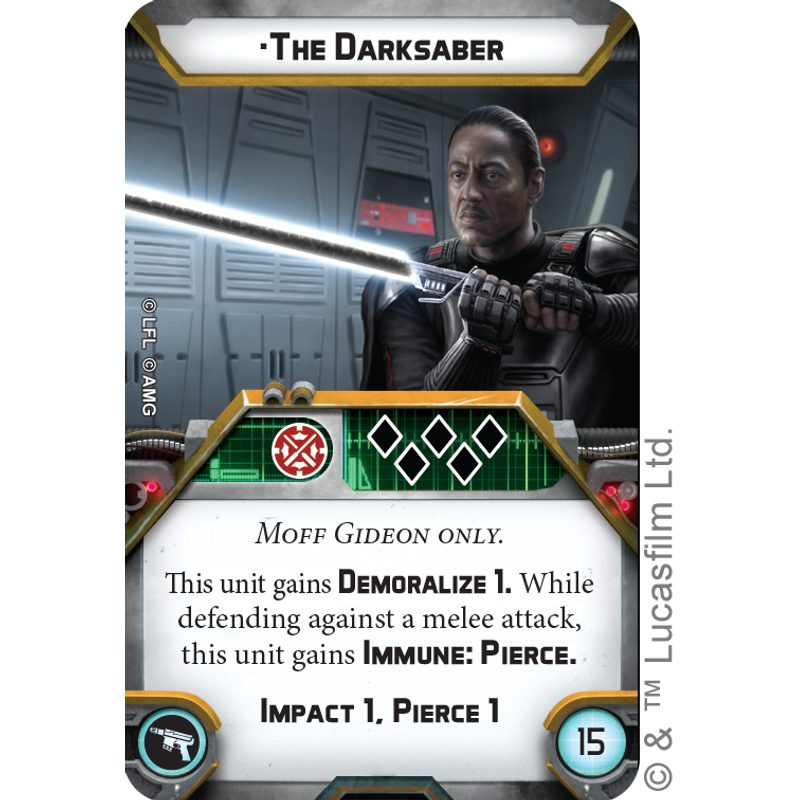 Star Wars Legion - Moff Gideon