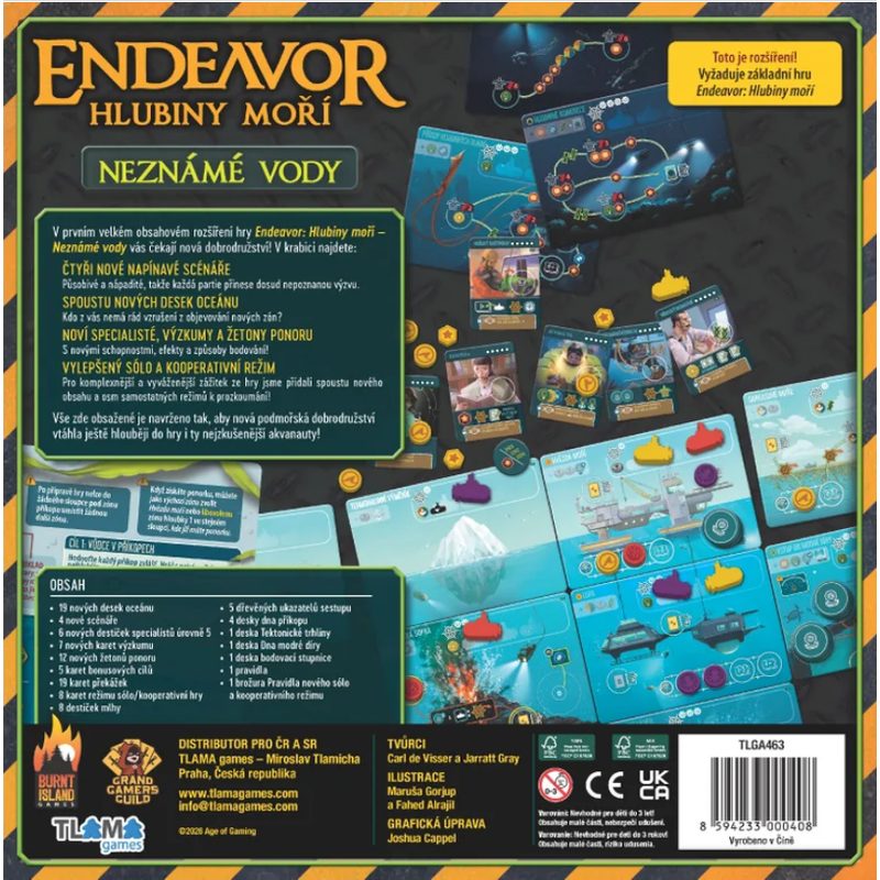 Endeavor: Hlubiny moří - Neznámé vody