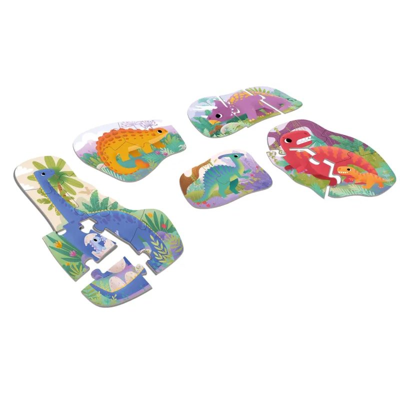 KukiKuk - Véééliké puzzle: Dinosauři