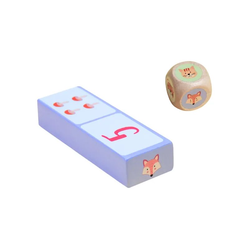 Obrázková věž s dominem