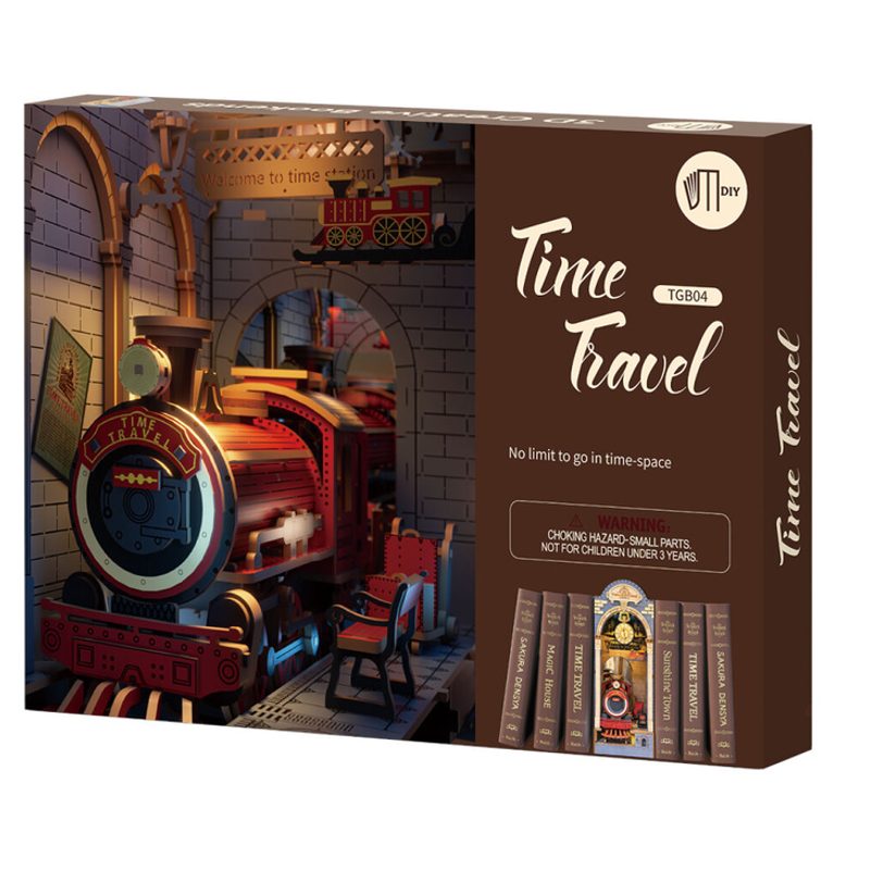 3D Puzzle Zarážka na knihy: Kouzelné nádraží 258d