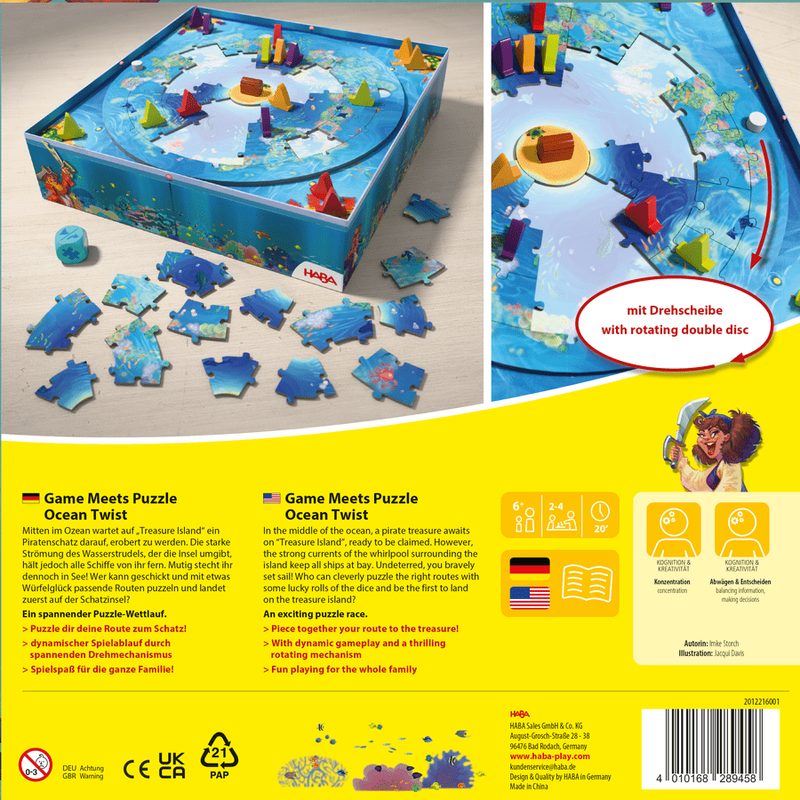 Mořský vír (Ocean Twist Puzzle a hra)