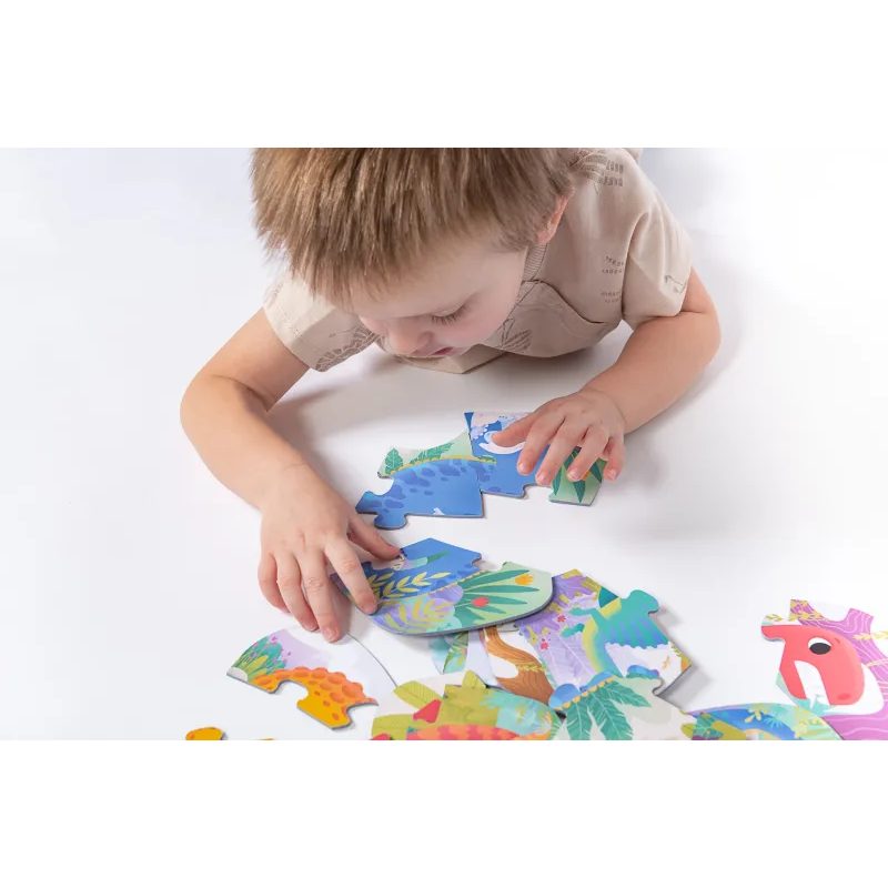 KukiKuk - Véééliké puzzle: Dinosauři