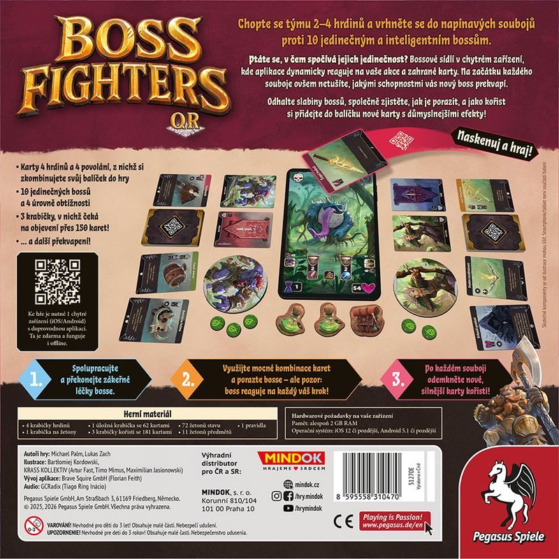 Boss Fighters QR (CZ) + promo Extrakt z Fénixe