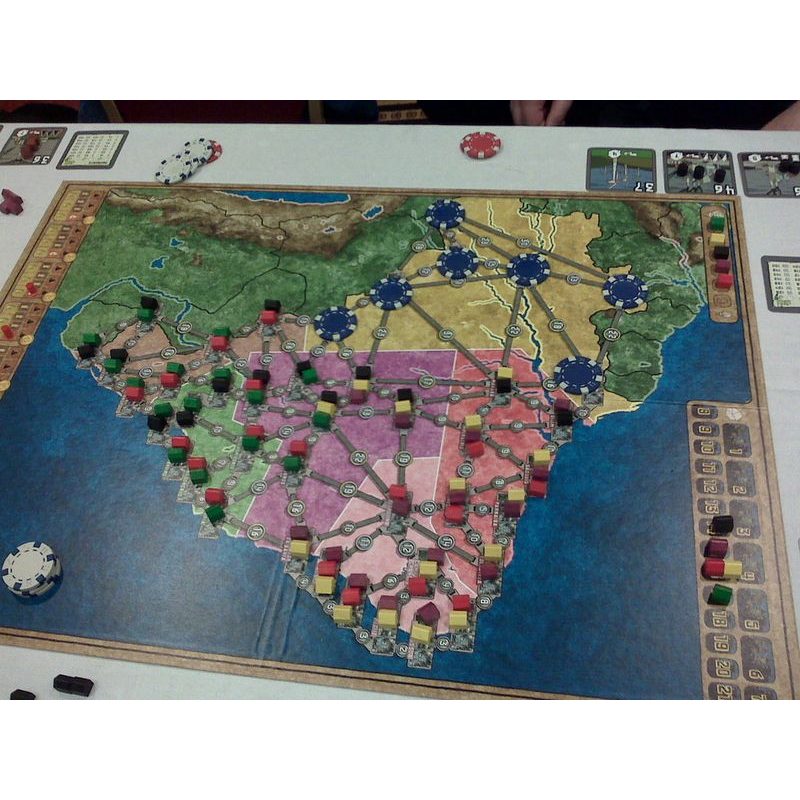 Vysoké napětí - mapa Brazílie/ Španělsko a Portugalsko (Recharged)