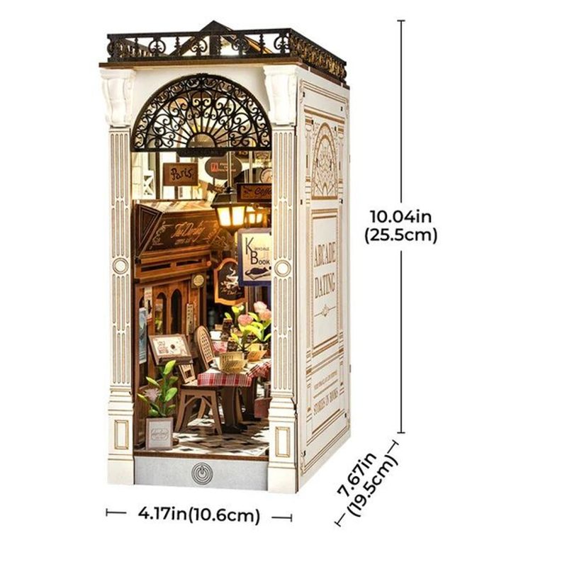 3D Puzzle Zarážka na knihy: Setkání v pasáži s knihami 148d