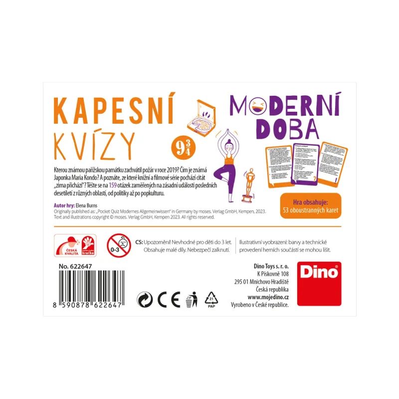 Kapesní kvízy: Moderní doba