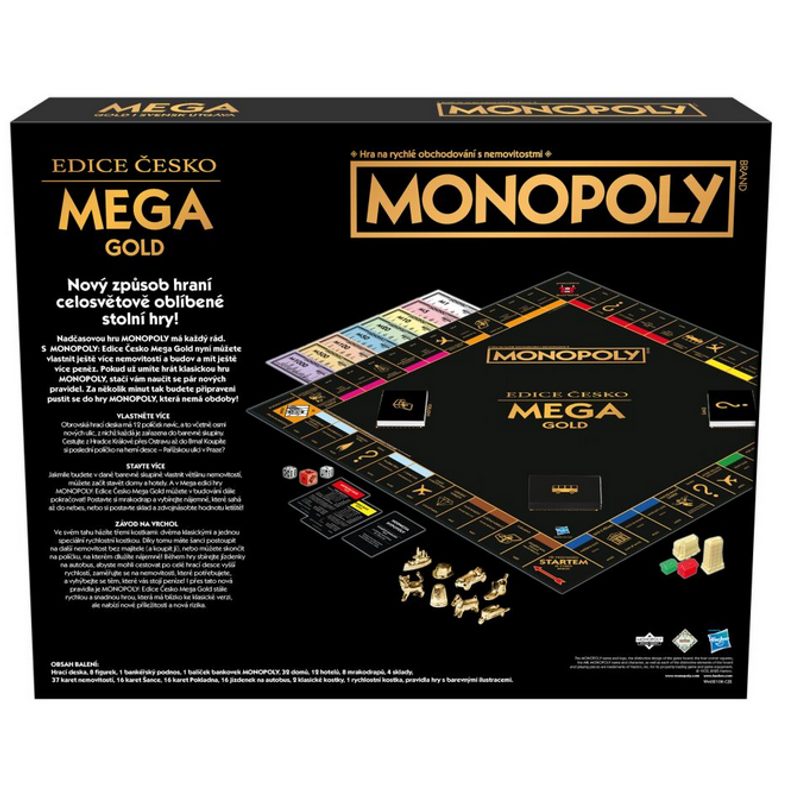 Monopoly Mega Gold: Edice Česko