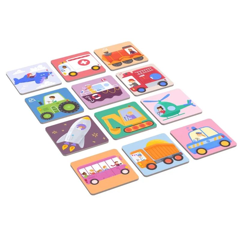 KukiKuk - Véééliké Pexeso: Doprava