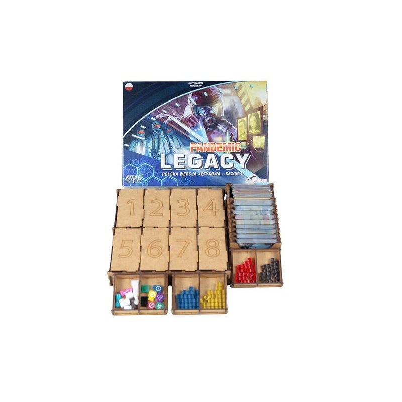 Pandemic Legacy Season 1+2 - Insert (e-Raptor)