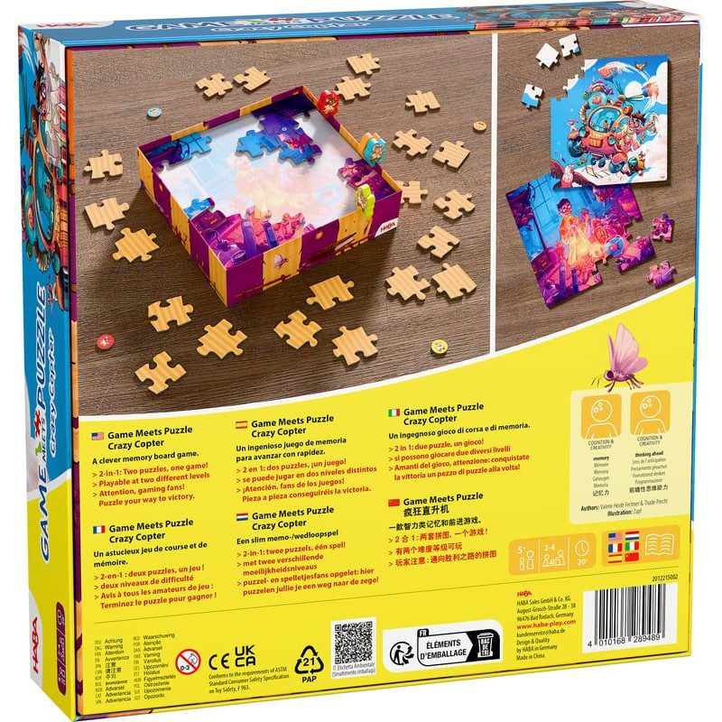 Bláznivý vrtulník (Crazy Copter Puzzle a hra)