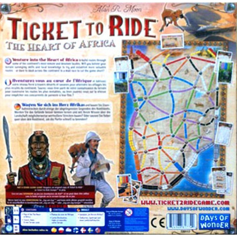 Ticket To Ride - The Heart of Africa