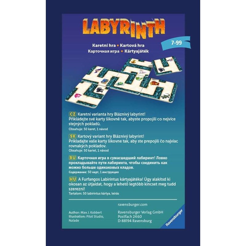 Labyrinth mini (karetní hra)